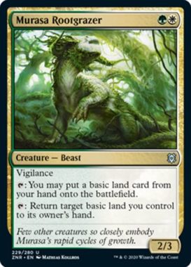 Murasa Rootgrazer（ゼンディカーの夜明け）