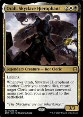 Orah, Skyclave Hierophant（ゼンディカーの夜明け）