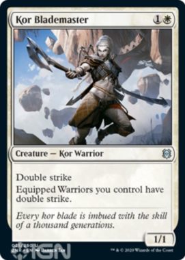 Kor Blademaster（ゼンディカーの夜明け）