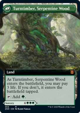 Turntimber, Serpentine Wood（ゼンディカーの夜明け）