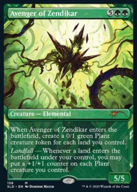 ゼンディカーの報復者(Avenger of Zendikar)：Secret Lair「Zendikar Revisited」収録