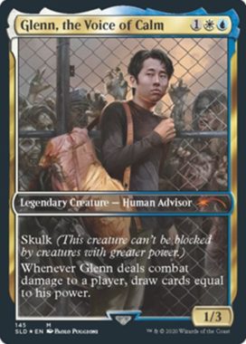 Glenn, the Voice of Calm：Secret Lair「The Walking Dead」収録