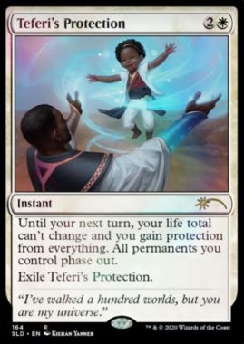 テフェリーの防御(Teferi's Protection)：Secret Lair「Extra Life 2020」収録