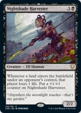 Nightshade Harvester（統率者レジェンズ）