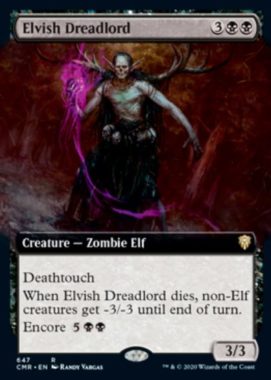 Elvish Dreadlord（統率者レジェンズ）