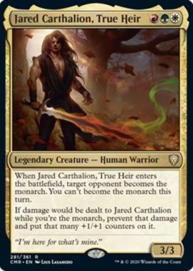 Jared Carthalion, True Heir（統率者レジェンズ）