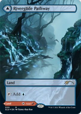 河川滑りの小道(Riverglide Pathway)MTG「Secret Lair: Ultimate Edition 2」収録