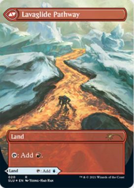 溶岩滑りの小道(Lavaglide Pathway)MTG「Secret Lair: Ultimate Edition 2」収録