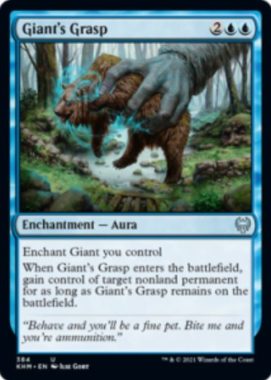 Giant’s Grasp（カルドハイム）