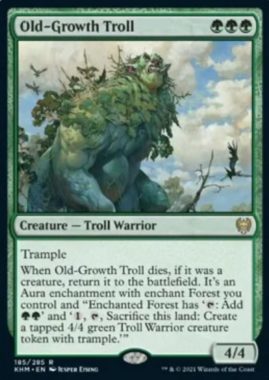 Old-Growth Troll（カルドハイム）