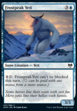 Frostpeak Yeti（カルドハイム）