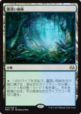 霧深い雨林(Misty Rainforest)