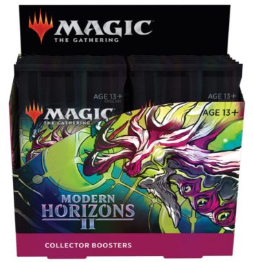 MTG「モダンホライゾン2」コレクター・ブースターの製品パッケージ