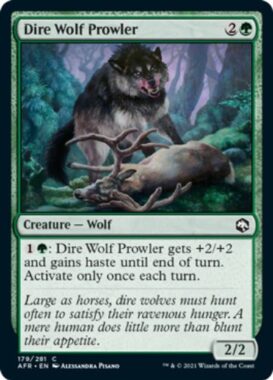 Dire Wolf Prowler（フォーゴトン・レルム探訪）
