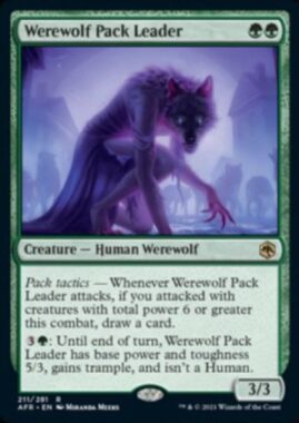 Werewolf Pack Leader（フォーゴトン・レルム探訪）
