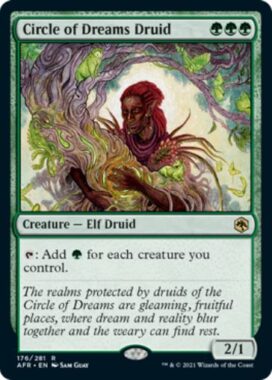 英語版の夢の円環のドルイド(Circle of Dreams Druid)