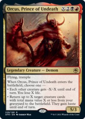 英語版の不死のプリンス、オルクス(Orcus, Prince of Undeath)