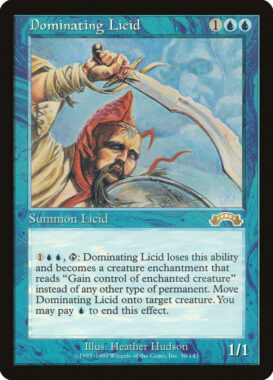 威圧するリシド/Dominating Licid：エクソダス再録禁止カード