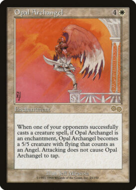 オパールの大天使/Opal Archangel：ウルザズ・サーガ再録禁止カード