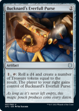 Bucknard’s Everfull Purse フォーゴトン・レルム探訪 統率者デッキ