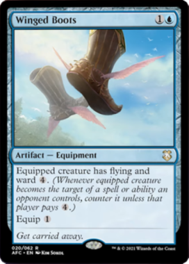 Winged Boots フォーゴトン・レルム探訪 統率者デッキ