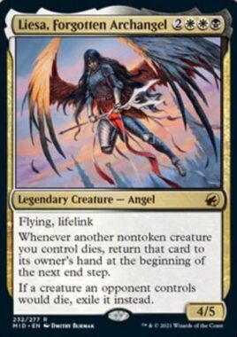 Liesa, Forgotten Archangel（イニストラード：真夜中の狩り）