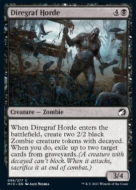 Diregraf Horde（イニストラード：真夜中の狩り）