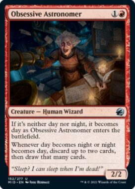 Obsessive Astronomer（イニストラード：真夜中の狩り）