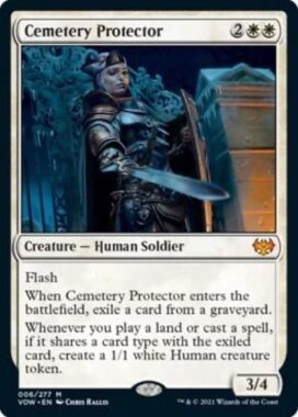 Cemetery Protector（イニストラード：真紅の契り）