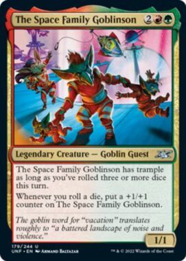 The Space Family Goblinson（MTG「Unfinity」収録）