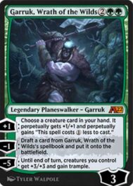 Garruk, Wrath of the Wilds（アルケミー：イニストラード）