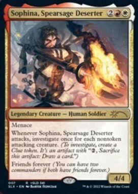 Sophina, Spearsage Deserter/Chief Jim Hopper