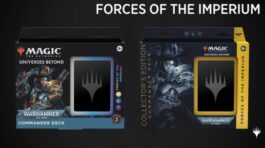 帝国の軍勢（白青黒）のパッケージ：ウォーハンマー40000