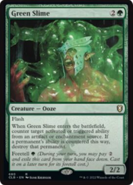 Green Slime 統率者レジェンズ：バルダーズ・ゲートの戦い