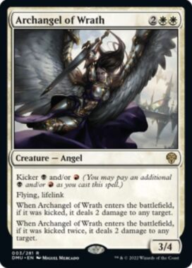 英語版の怒りの大天使(Archangel of Wrath)