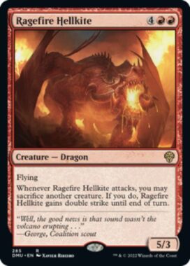 Ragefire Hellkite（団結のドミナリア）