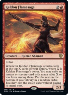 Keldon Flamesage（団結のドミナリア）