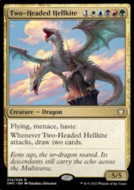 Two-Headed Hellkite（団結のドミナリア）