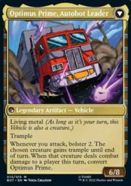 Optimus Prime, Autobot Leader（MTG「兄弟戦争」収録）