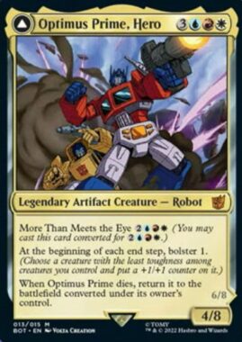 Optimus Prime, Hero（MTG「兄弟戦争」収録）
