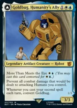 Goldbug, Humanity's Ally（MTG「兄弟戦争」収録のトランスフォーマー・コラボ）