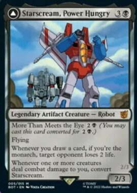 Starscream, Power Hungry（MTG「兄弟戦争」収録のトランスフォーマー・コラボ）