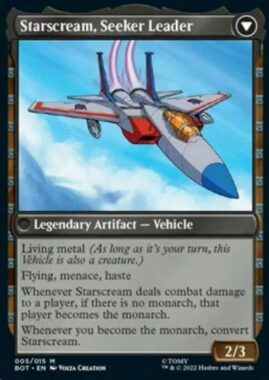 Starscream, Seeker Leader（MTG「兄弟戦争」収録のトランスフォーマー・コラボ）