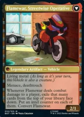 Flamewar, Streetwise Operative（MTG「兄弟戦争」収録のトランスフォーマー・コラボ）