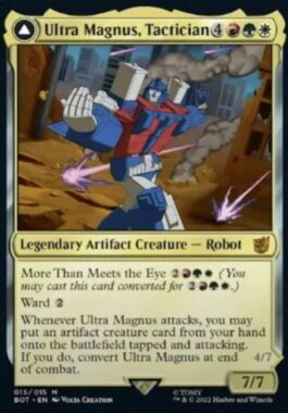 Ultra Magnus, Tactician（MTG「兄弟戦争」収録のトランスフォーマー・コラボ）