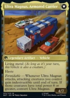 Ultra Magnus, Armored Carrier（MTG「兄弟戦争」収録のトランスフォーマー・コラボ）