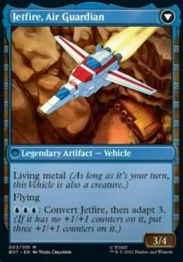 Jetifire, Air Guardian（MTG「兄弟戦争」収録のトランスフォーマー・コラボ）