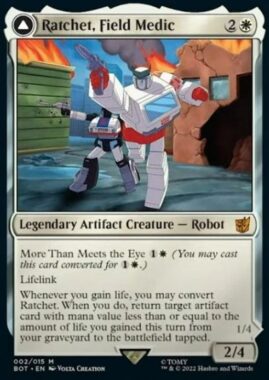 Ratchet, Field Medic（MTG「兄弟戦争」収録のトランスフォーマー・コラボ）