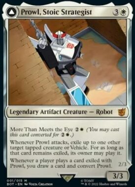 Prowl, Stoic Strategist（MTG「兄弟戦争」収録のトランスフォーマー・コラボ）