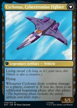Cyclonus, Cybertronian Fighter（MTG「兄弟戦争」収録のトランスフォーマー・コラボ）